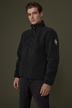Ropa Canada Goose Hombre México - Kelowna Forro Polar Negros VI0682931